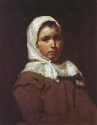 Diego Velazquez Portrait d'une Jeune paysanne (df02) Sweden oil painting reproduction